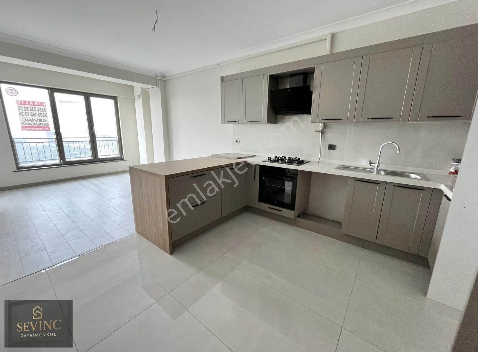 Sevinç'ten Cadde Port'ta Ön Cephe Manzaralı 1+1 Kiralık Daire - Görsel 15