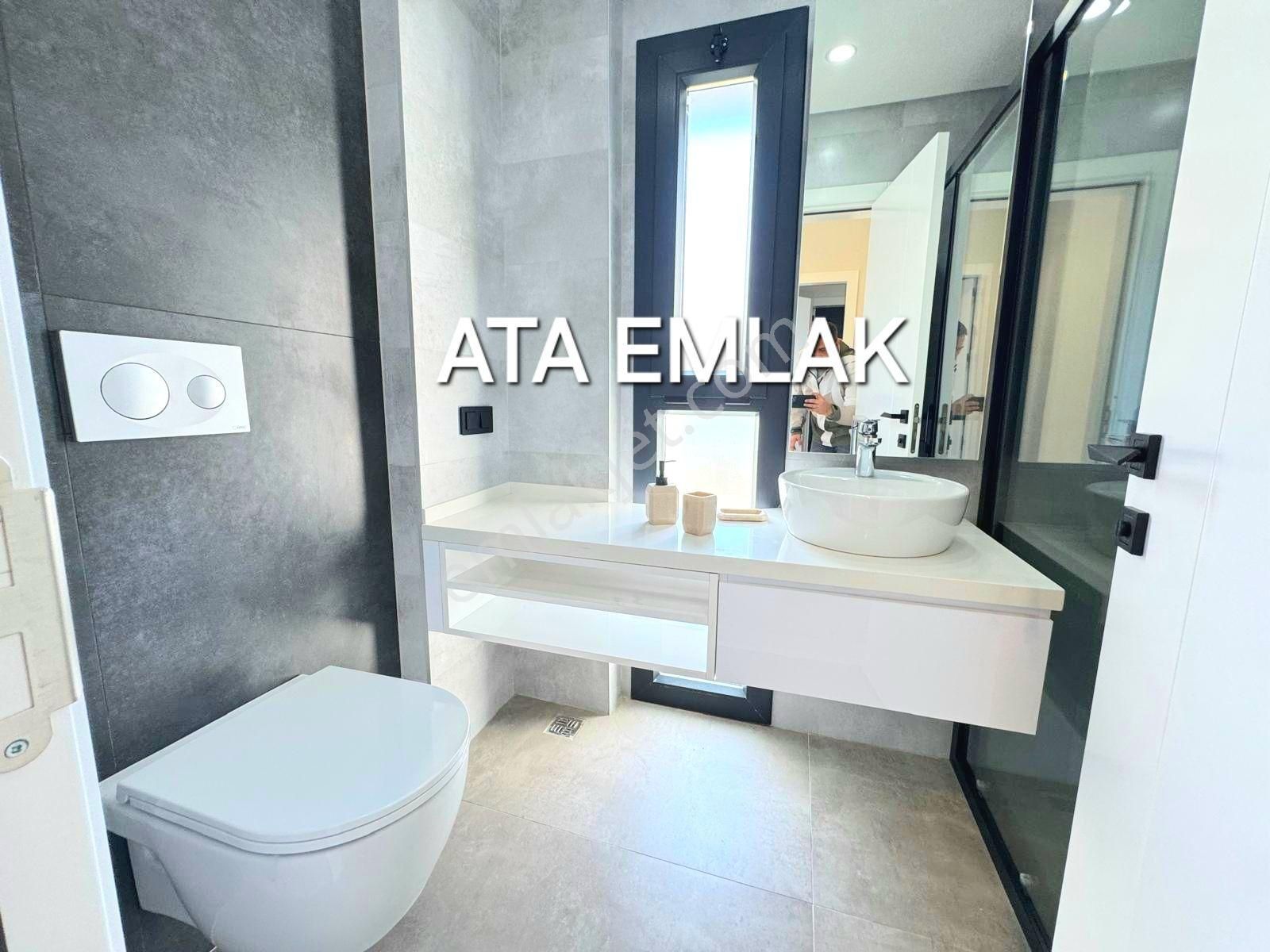 Ata Emlak'tan Özel Havuzlu Köşe Konumlu Bahçeli Sıfır Villa - Görsel 28