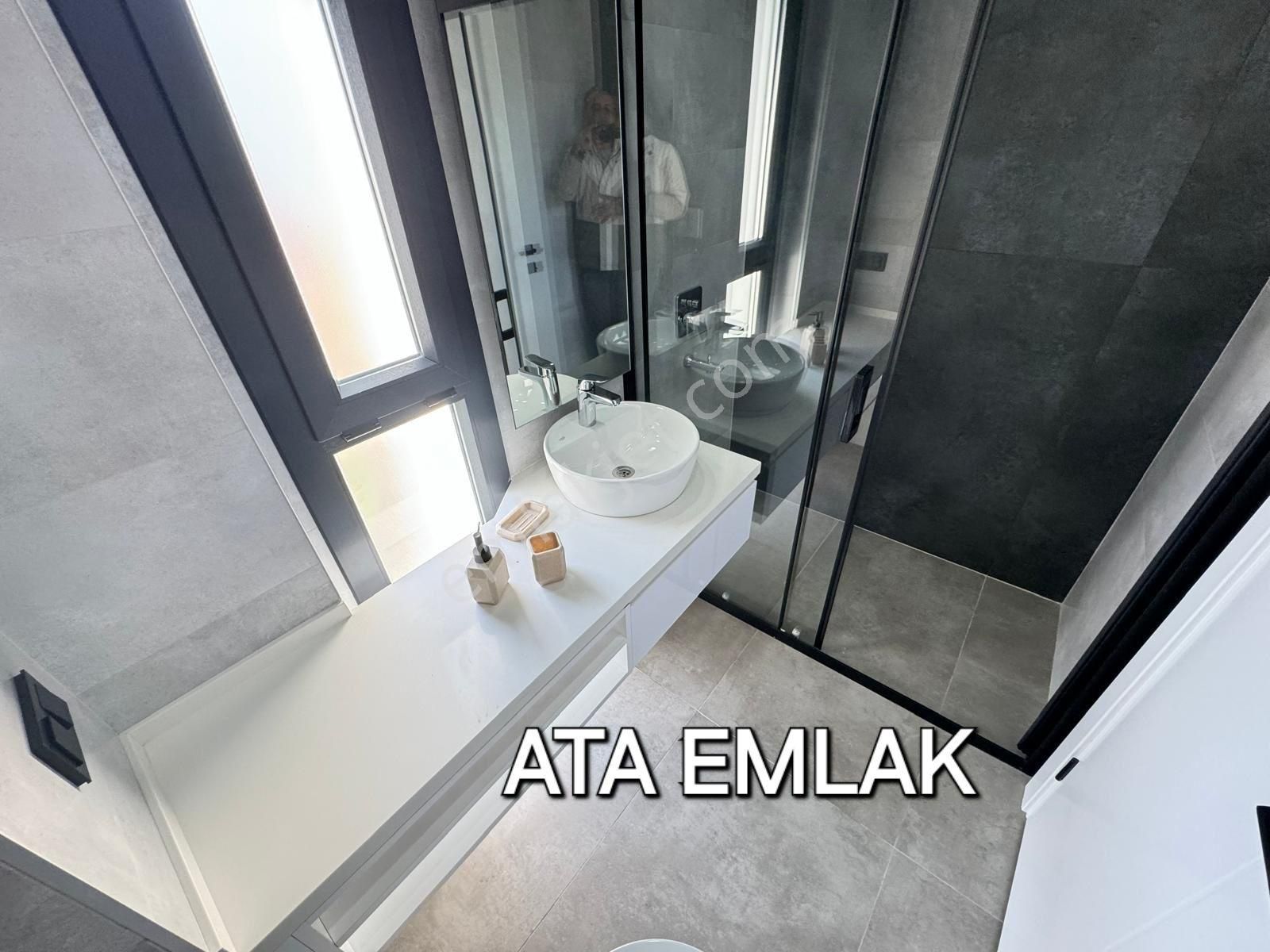 Ata Emlak'tan Özel Havuzlu Köşe Konumlu Bahçeli Sıfır Villa - Görsel 27