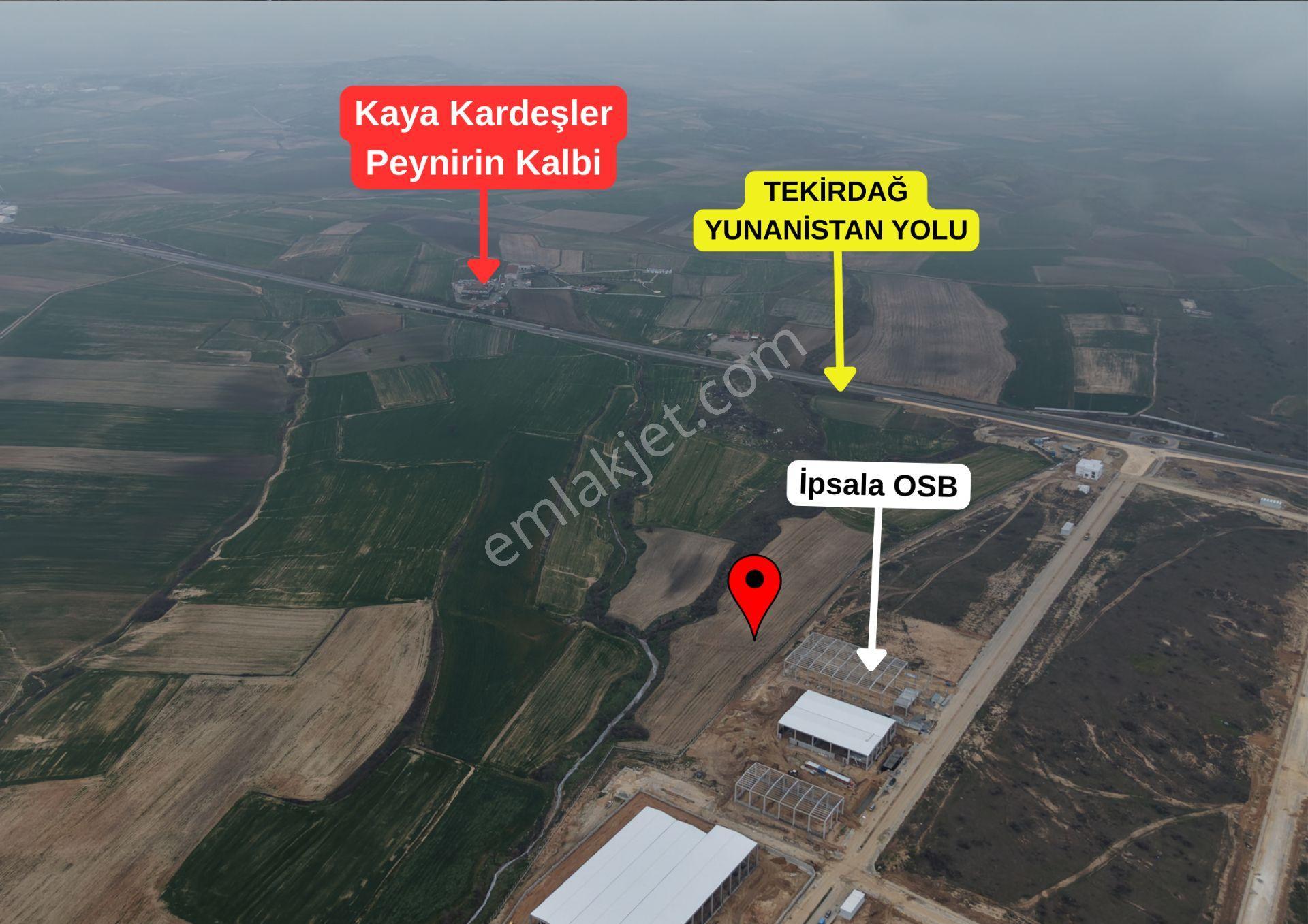 Edirne İpsala Osb'de Satılık Arazi-3 Ayrı Tapu Toplam 19 Dekar - Görsel 4