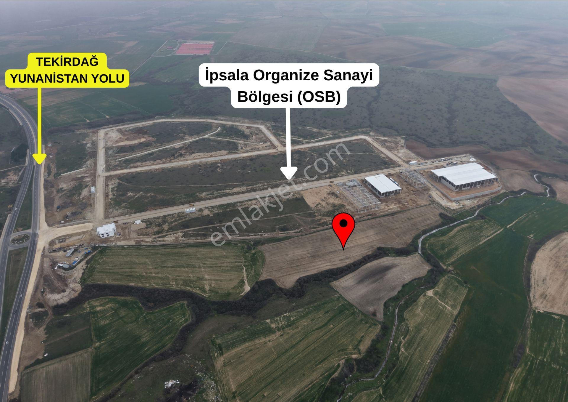 Edirne İpsala Osb'de Satılık Arazi-3 Ayrı Tapu Toplam 19 Dekar - Görsel 2