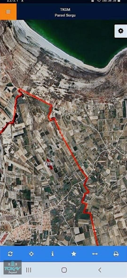 Burdur Merkez Yariköy'de 3600 Metrekare Tarla Yatırımlık Göl Ma - Görsel 6