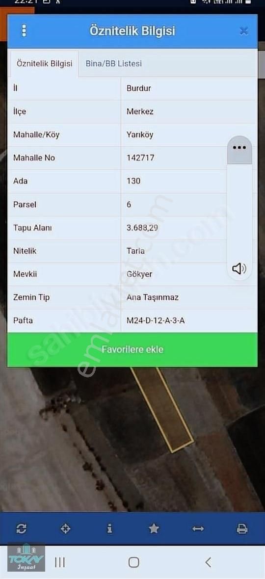 Burdur Merkez Yariköy'de 3600 Metrekare Tarla Yatırımlık Göl Ma - Görsel 5