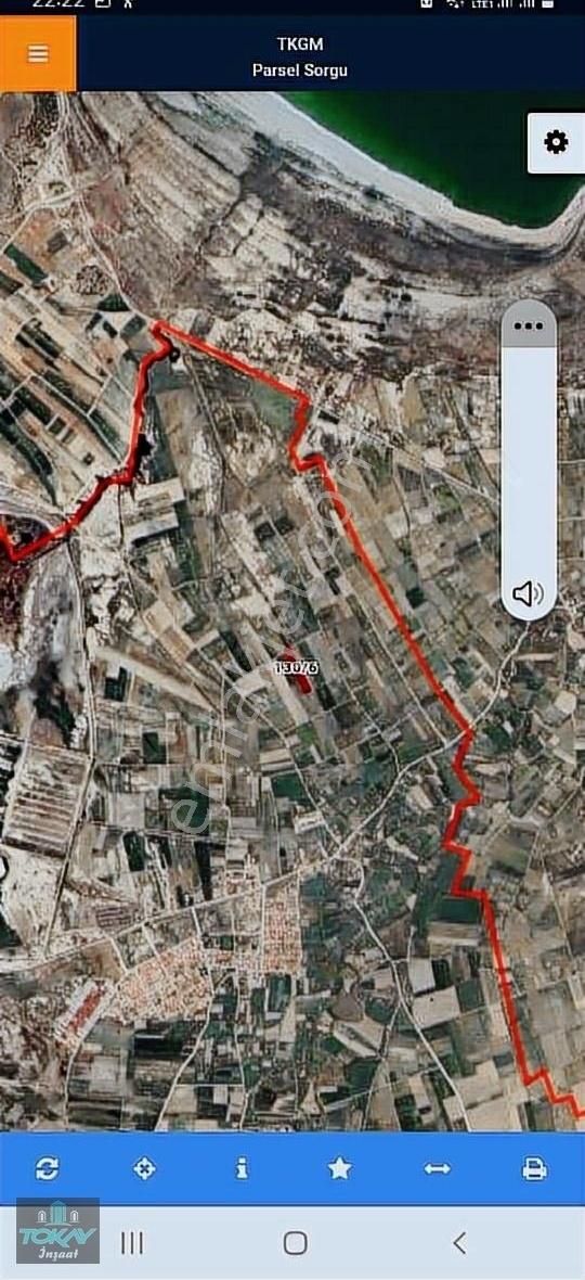 Burdur Merkez Yariköy'de 3600 Metrekare Tarla Yatırımlık Göl Ma - Görsel 2