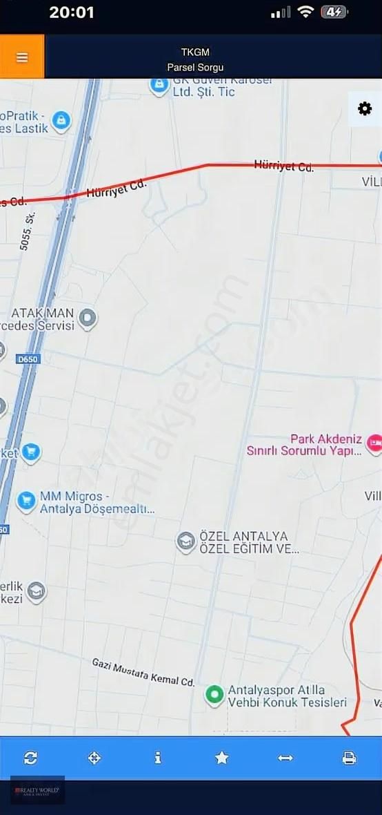 Rw Ankadan Otogara Yürüyüş Mesafesinde Villa Arsası - Görsel 3