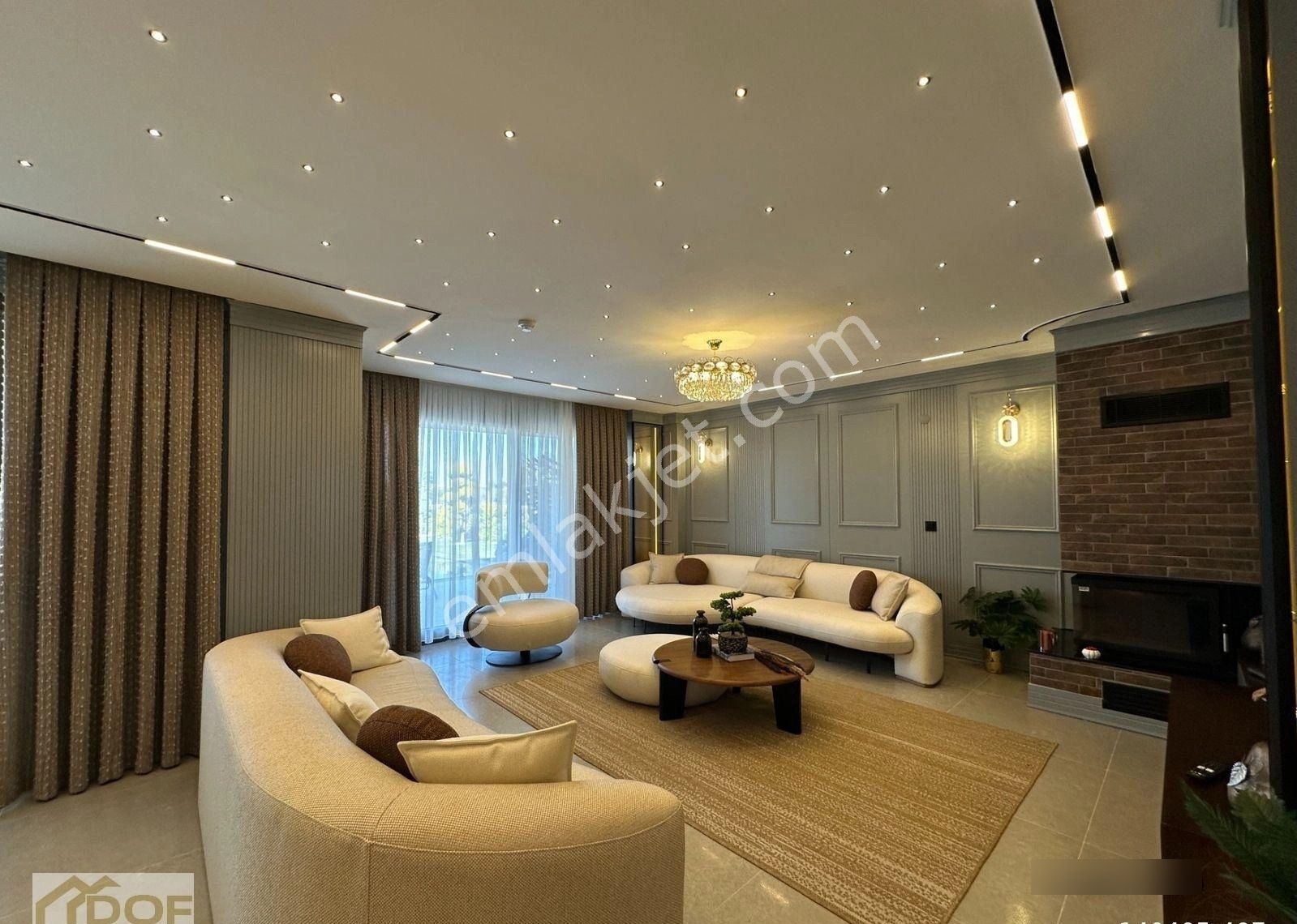 Ultra Lüx Akıllı Consept Full Eşyalı 500 M2 İçerisinde Özgün Tasarım Villa - Görsel 29