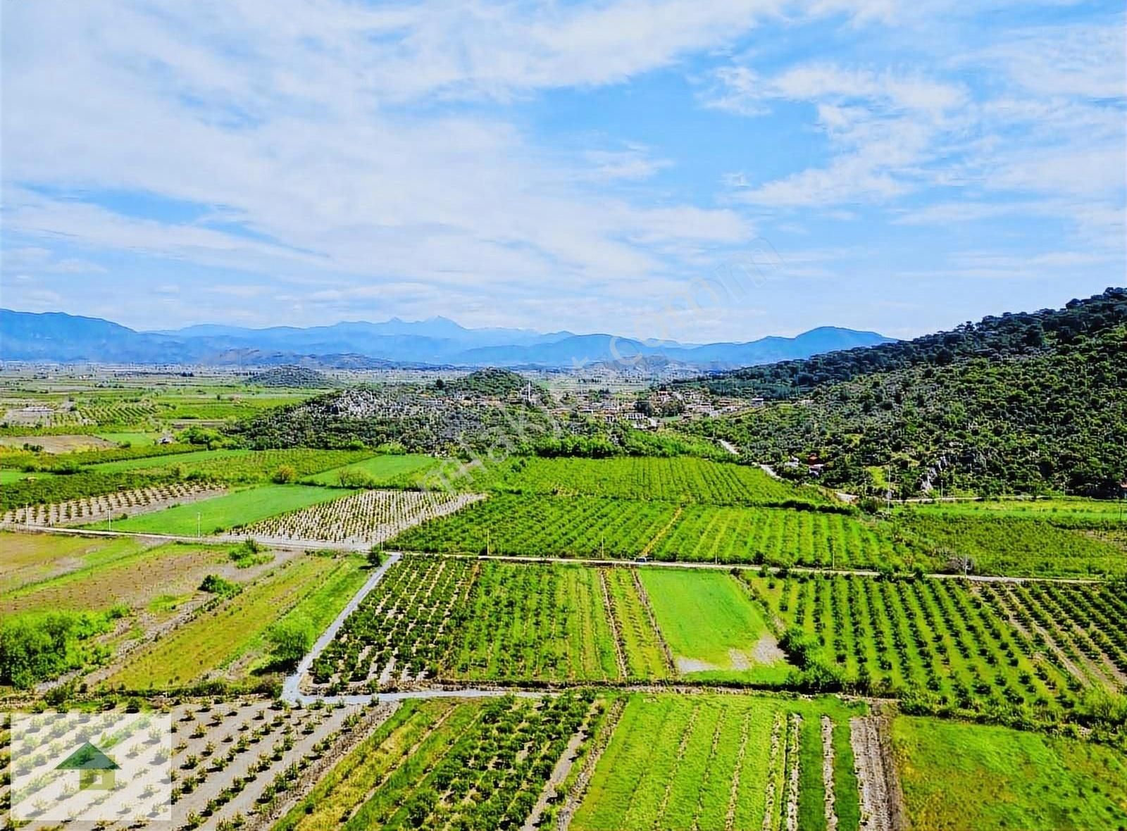 Ortaca Mergenlı De Aşı Koyuna 5 Km Satılık 1.300 M2 Tarla - Görsel 4
