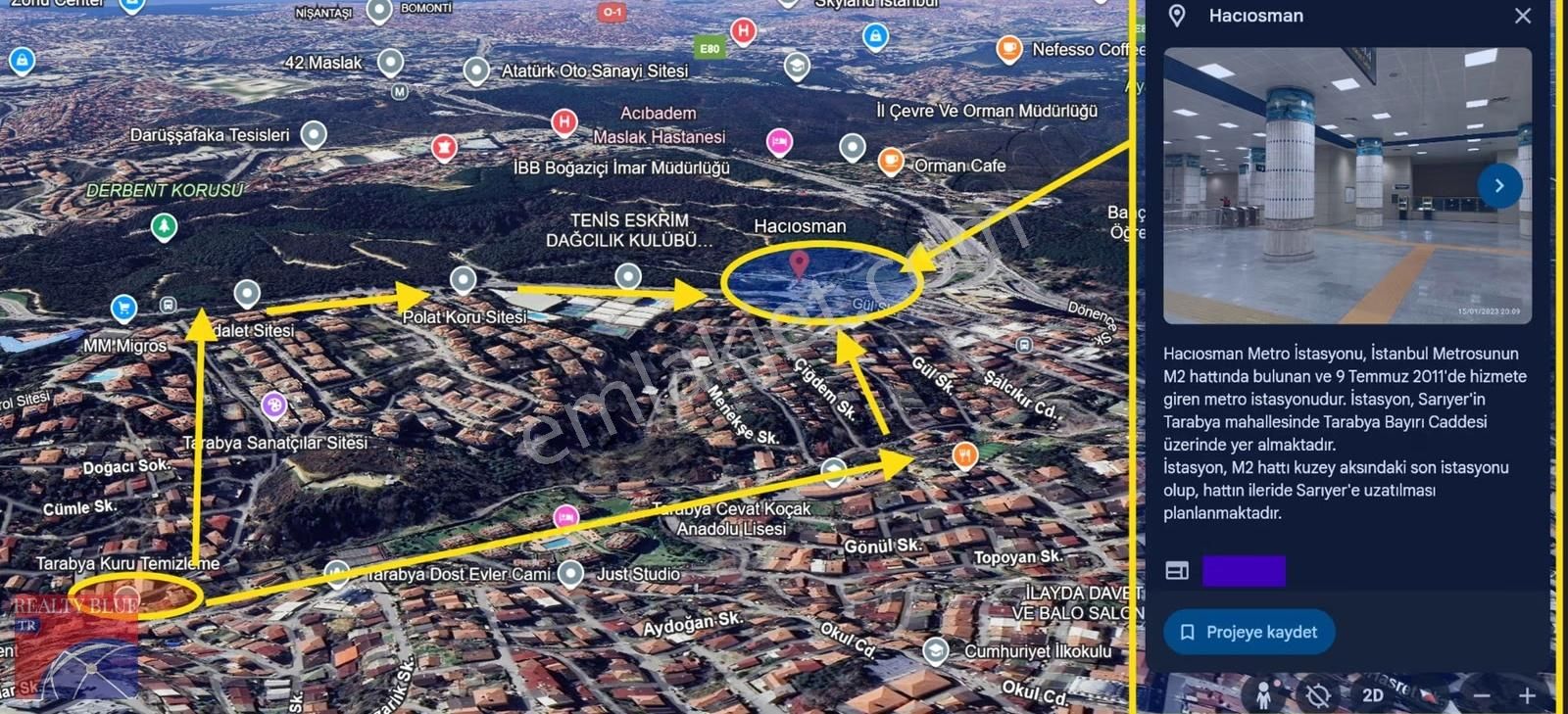 Tarabya_satılık(1+0 )55 M2 _ 25 M2 Arsa Payı Ve Geri Görünüm (+) - Görsel 17