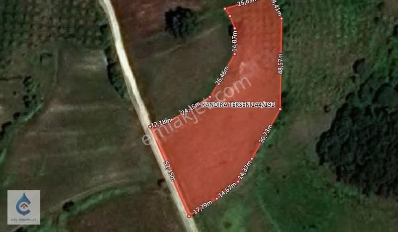 Yatırıma Uygun, Resmi Yola Cepheli Kandıra Teksen 4069 M2 Tarla - Görsel 2