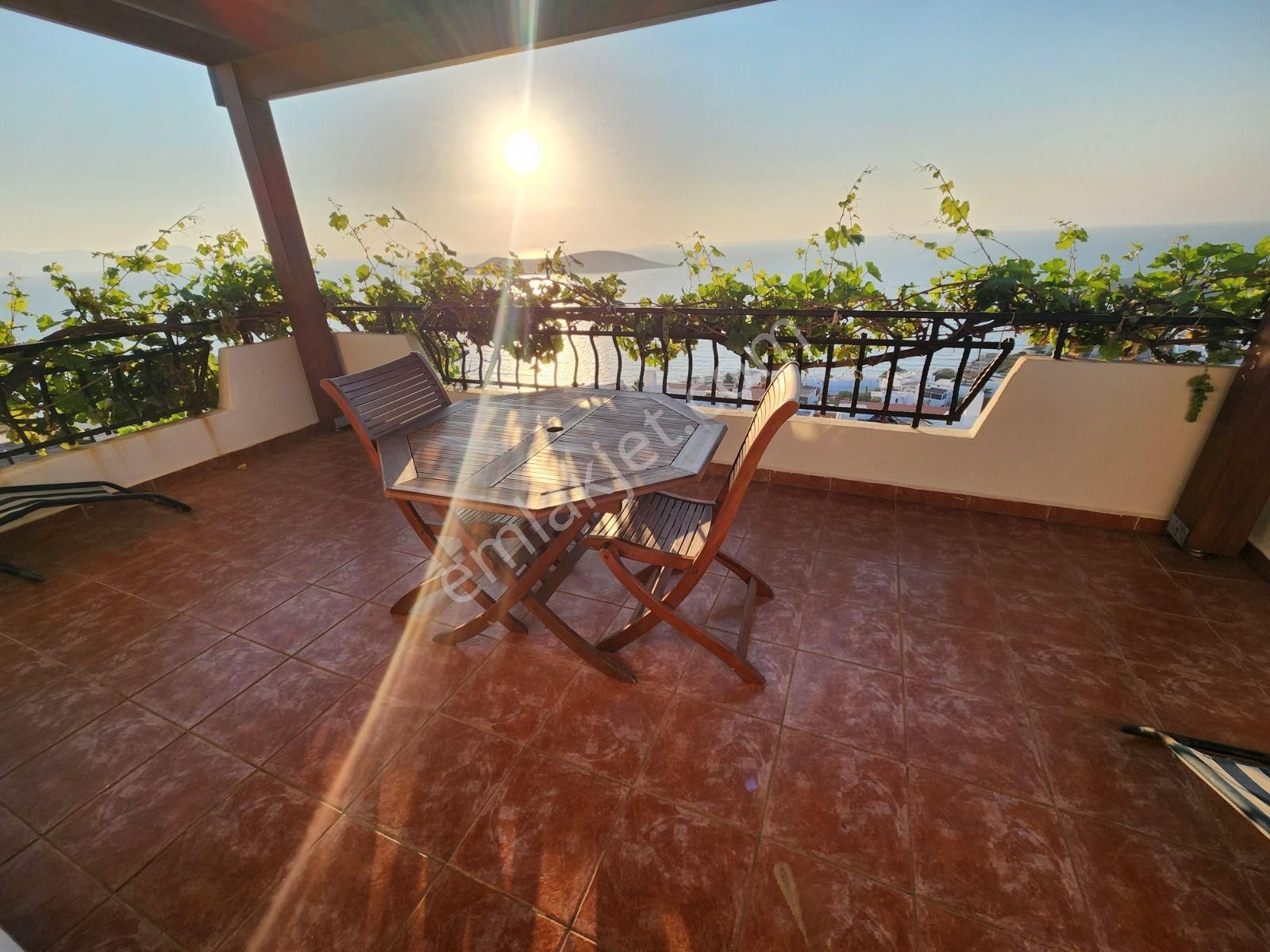 Gümüşlük Koyunbaba Lebi Derya Manzaralı Bahçeli Müstakil Villa - Görsel 34