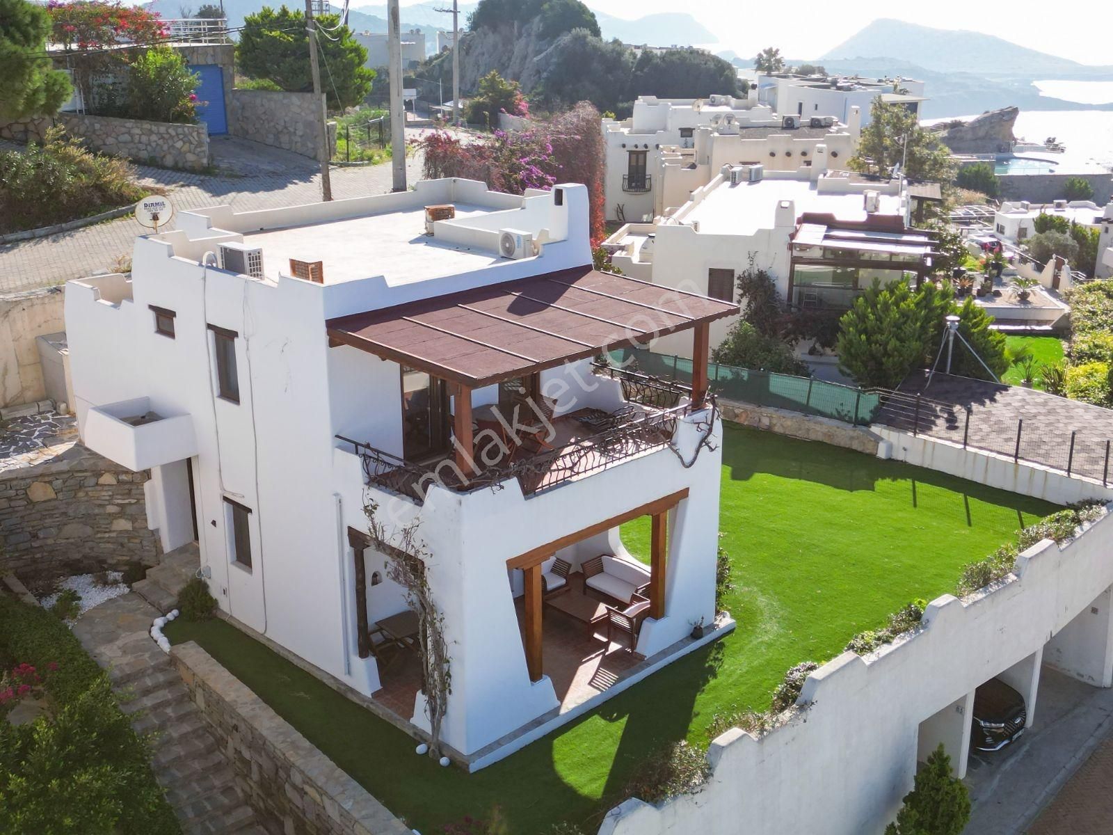 Gümüşlük Koyunbaba Lebi Derya Manzaralı Bahçeli Müstakil Villa - Görsel 20