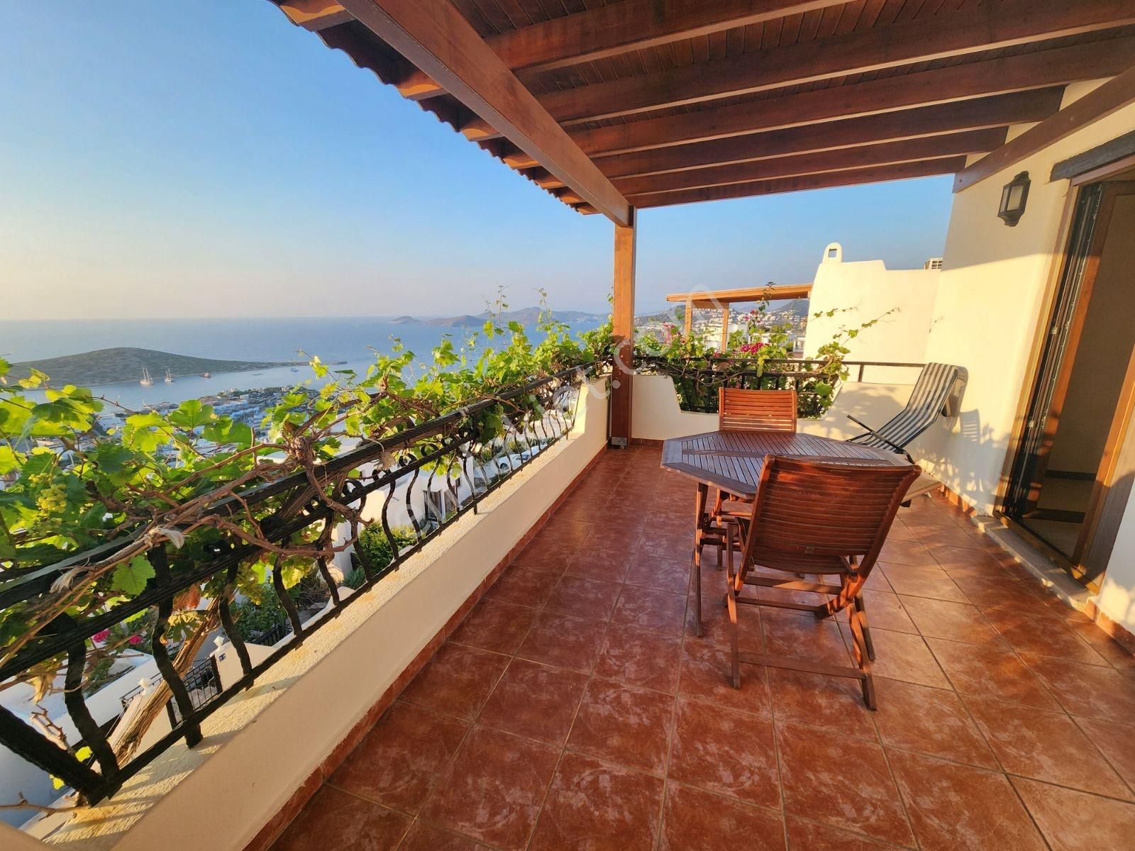 Gümüşlük Koyunbaba Lebi Derya Manzaralı Bahçeli Müstakil Villa - Görsel 29