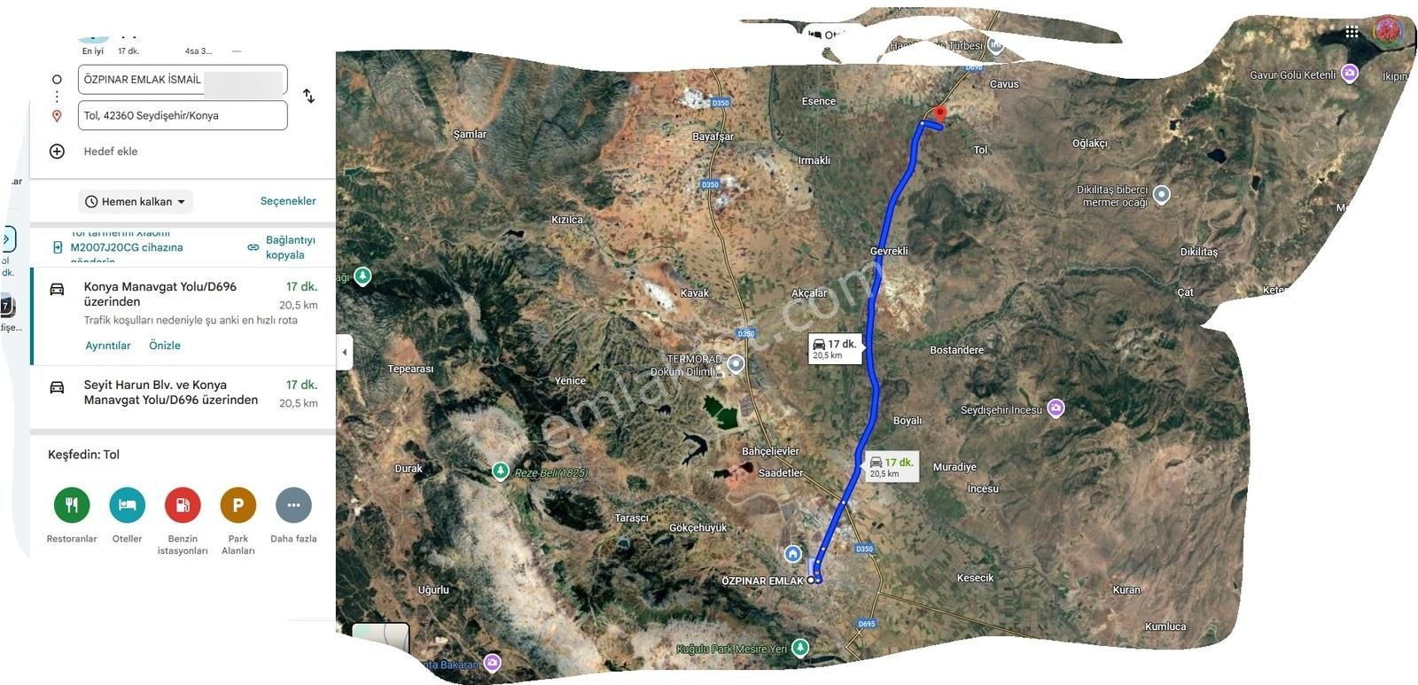 Özpınar,dan Tol Su-elektrik Alınabilir Bahçe Yeri 1700 M2 - Görsel 32