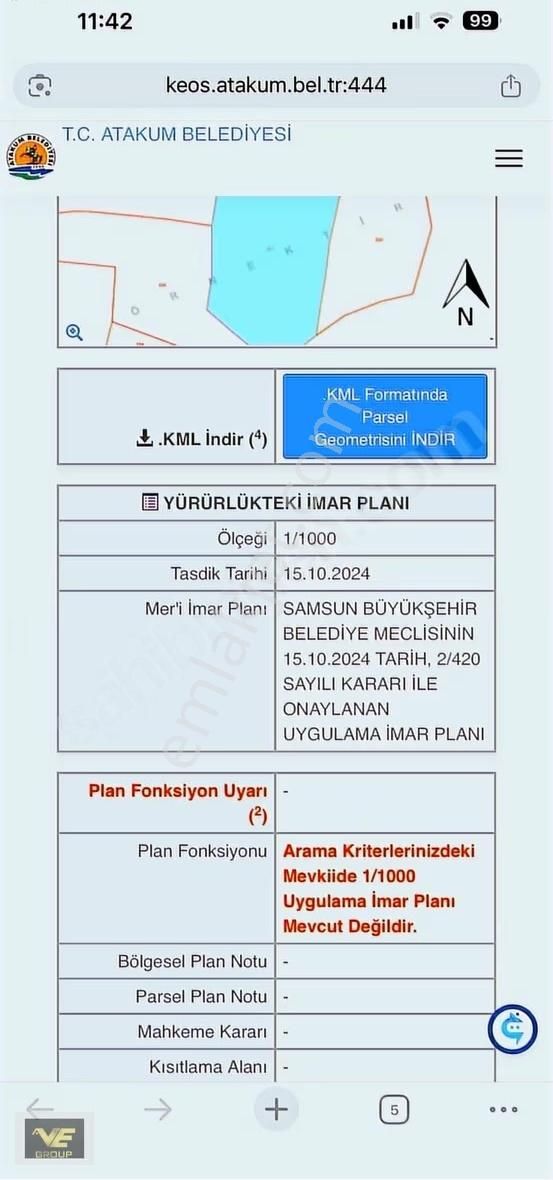 Sarıtaşta 7324 M² Yolu Açık, Elektrik-su Hazır Müstakil Tarla - Görsel 2