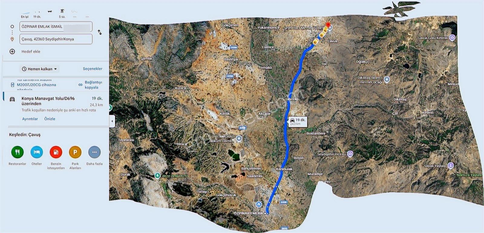 Özpınar,dan Çavuş Arsa 686 M2 Su-elektrik Alınabilir Yolu Var.! - Görsel 4