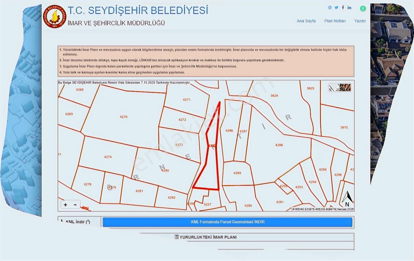 Özpınar,dan Çavuş Arsa 686 M2 Su-elektrik Alınabilir Yolu Var.! - Görsel 13