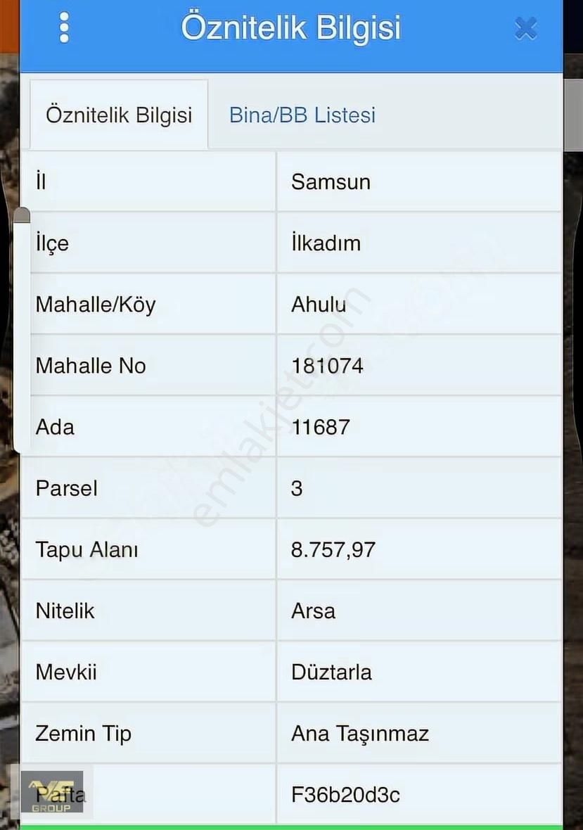 Acil Satılık Ticari Arsa (ahulu - Toybelen Sanayi Alanında)