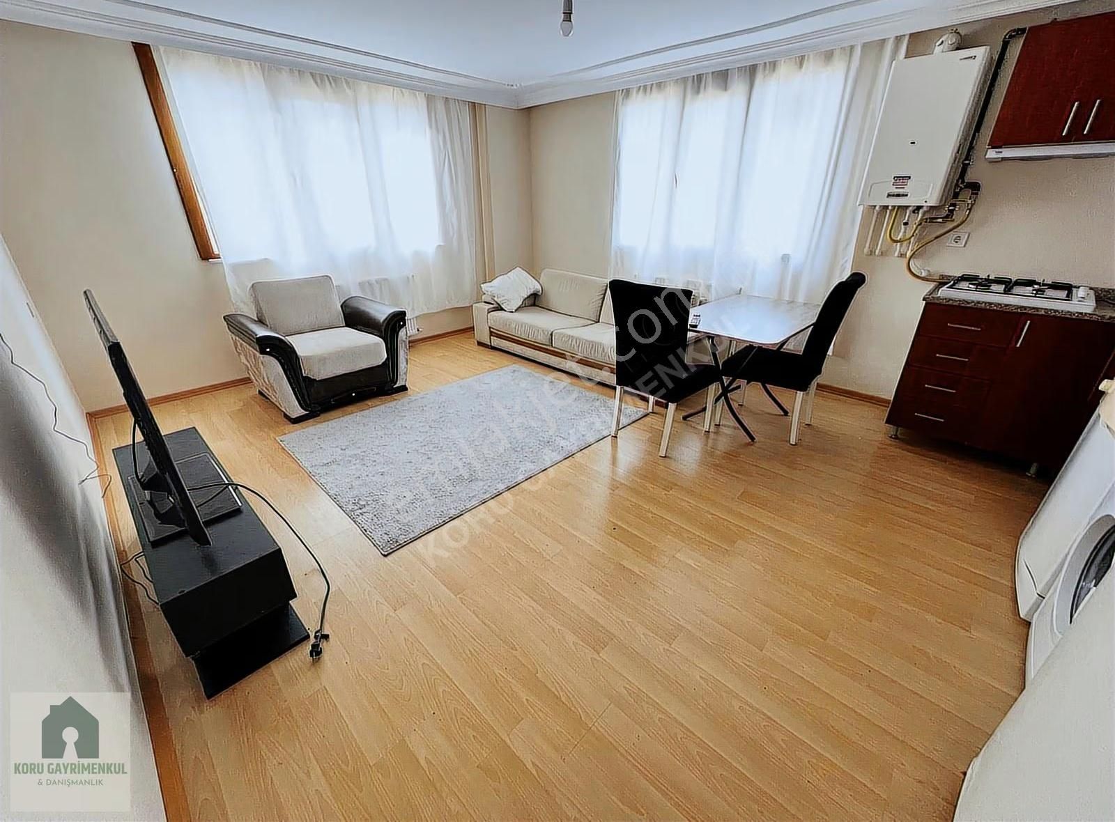 Koru Emlak'tan Kiralık 1+1 Eşyalı Fırsat Daire - Görsel 2
