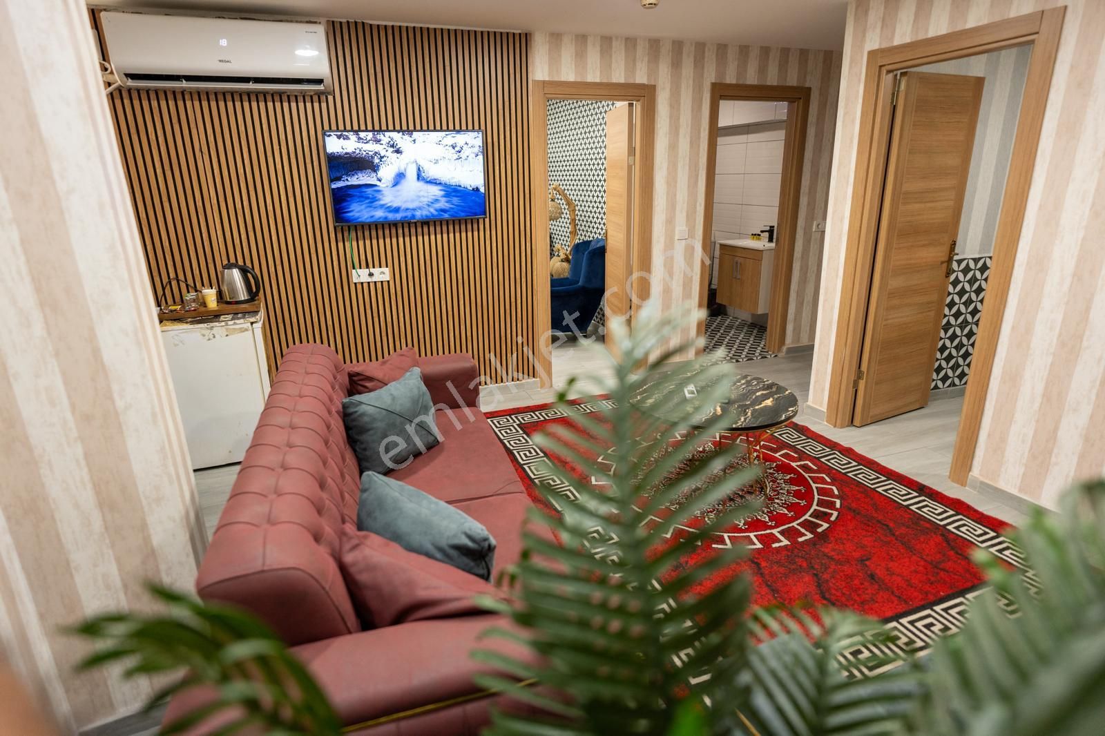 Gaziosmanpaşa Sıfır Eşyalı Tertemiz Günlük Aylık Haftalık Jakuzili Tertemiz Vip Daireler