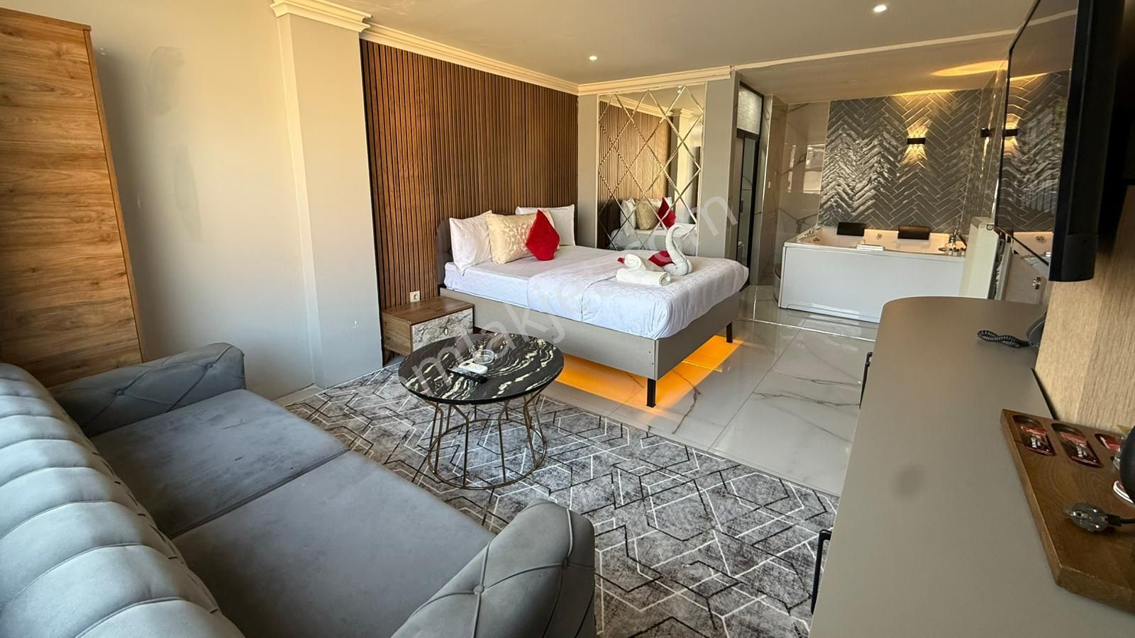 Gaziosmanpaşa Ultra Lüx Günlük Daire 1+1 2+1 Jakuzili 7/24 - Görsel 3