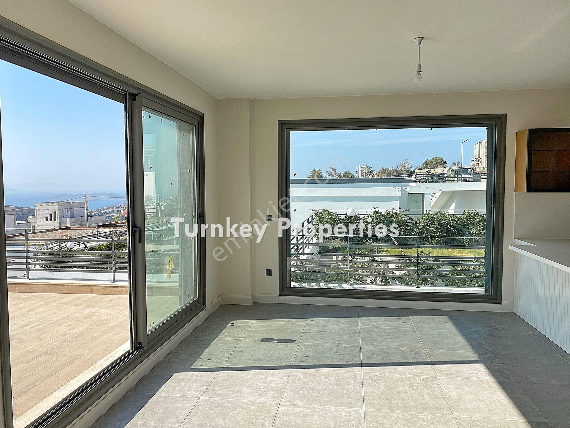 Yalıkavak'ta Satılık Villa | Deniz Manzaralı, Geniş Bahçeli, Özel Havuzlu, - Görsel 9