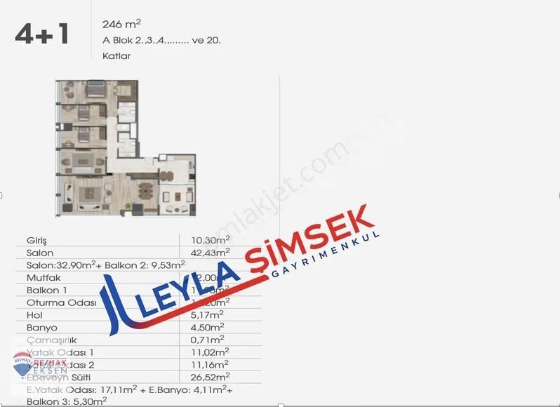 Koşuyolu Sur Yapı Excellence Suryapı Uzmanı Leyla Şimşek 4+1 246 - Görsel 2