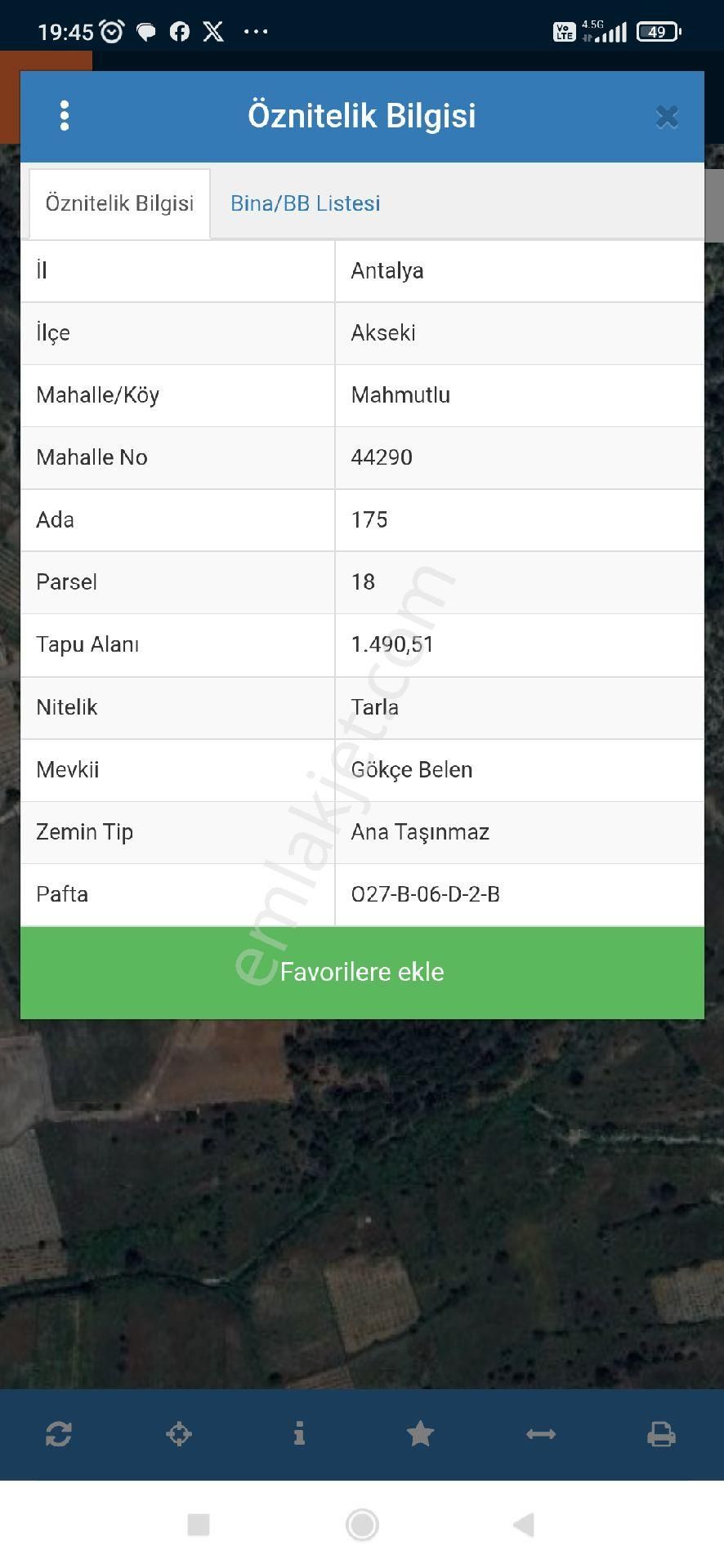 İdamax'tan Konya Yoluna Çok Yakın Mahmut'lu'da Müstakil Tarla - Görsel 3