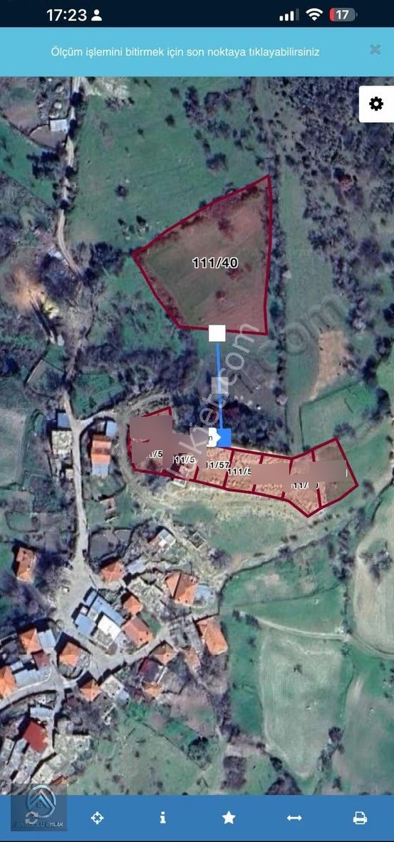 Çanakkale Köy İçi Tarla 3512 M2 Merkez Köy