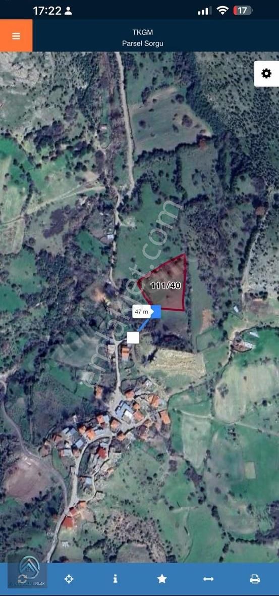 Çanakkale Köy İçi Tarla 3512 M2 Merkez Köy - Görsel 4
