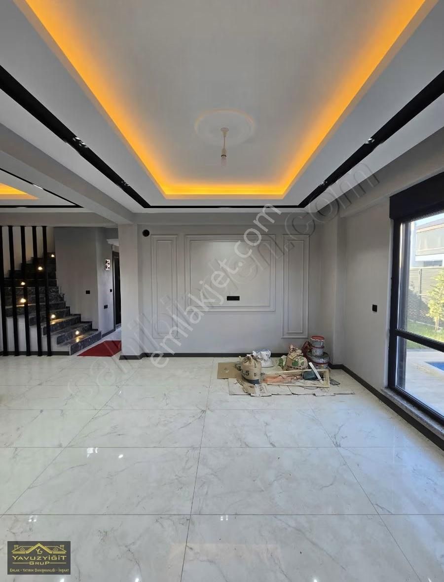 Karasuda Böylesi Yok Muhteşem Havuzlu Saunalı Jakuzili Villa - Görsel 19