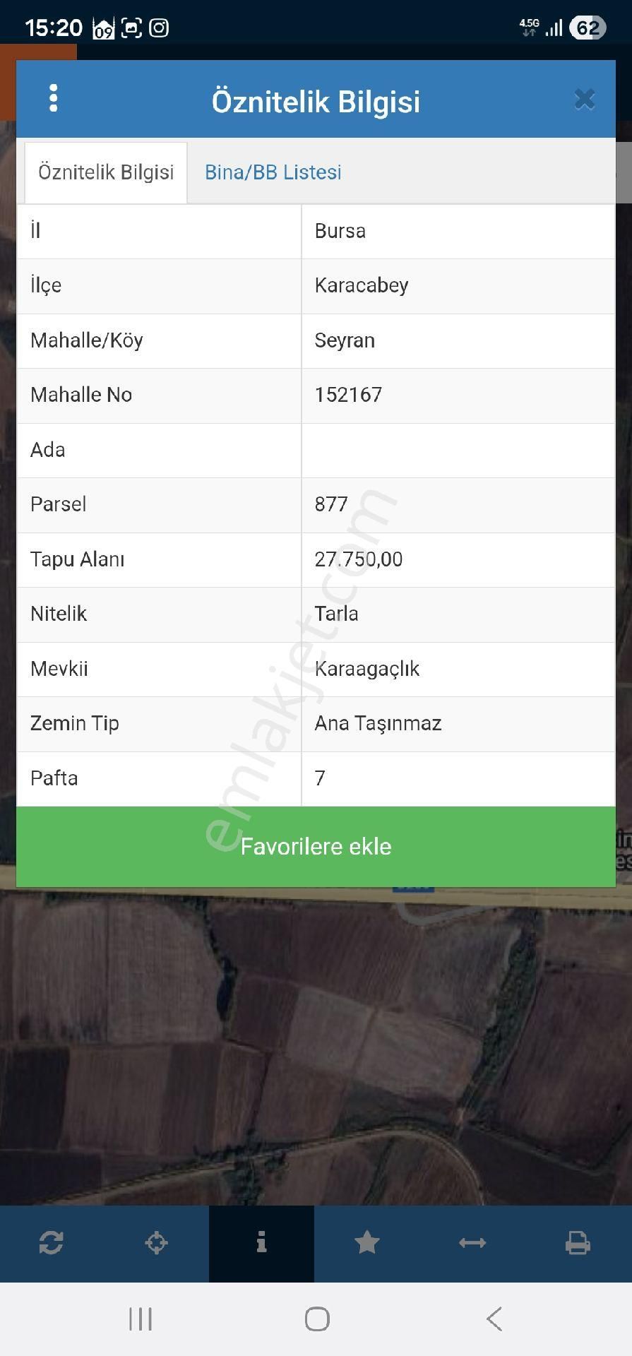 Bursa Karacabey Seyran Ana Asfalta Cephe Arazi - Görsel 30