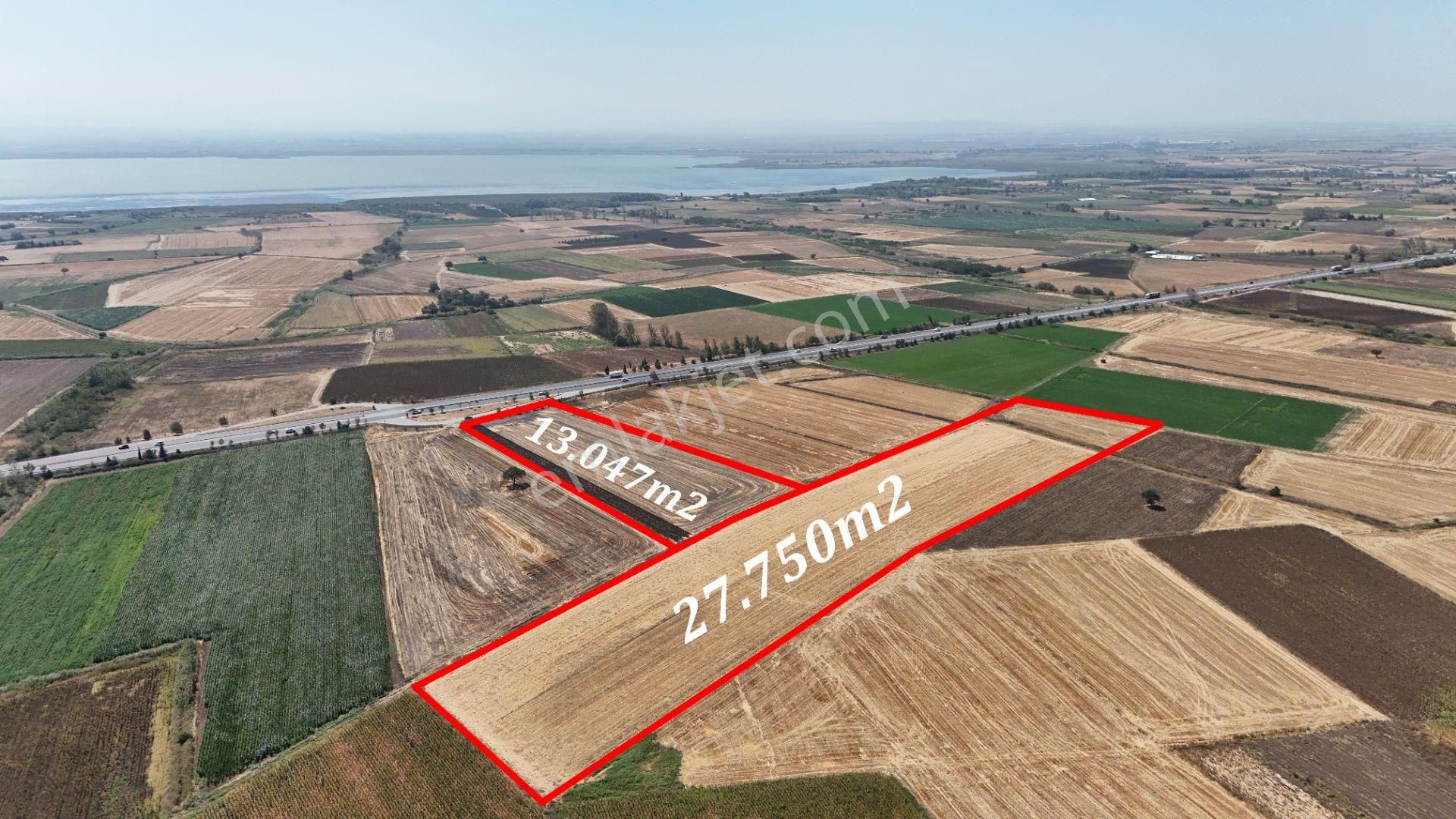 Bursa Karacabey Seyran Ana Asfalta Cephe Arazi