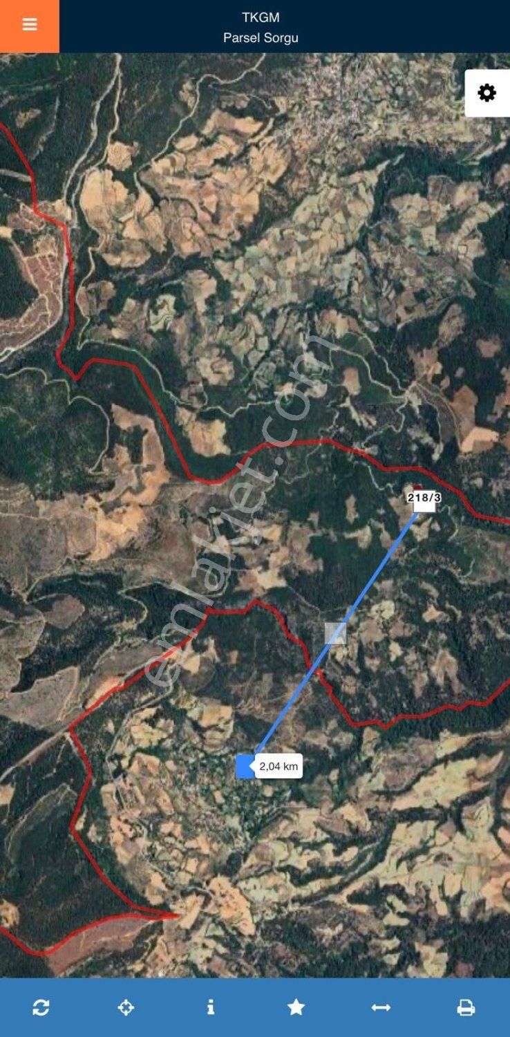 Muğla Menteşe Günlüce'de 6.916 M2 Yatırımlık Uygun Fiyatlı Tarla - Görsel 3