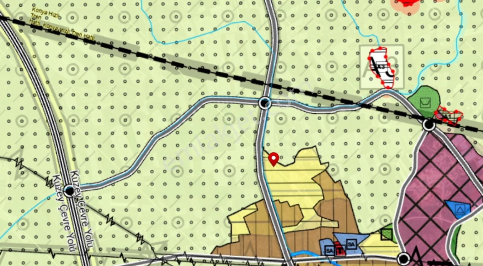 Serik, Yukarıkocayatak'ta, Satılık 372m2 İmarlı Arsa - Görsel 4