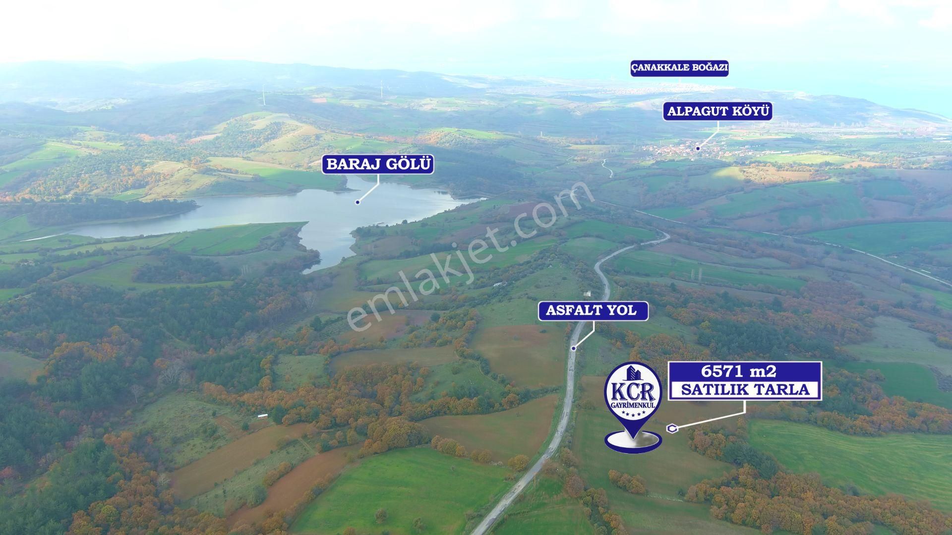 Lapseki'de Ulaşımı Kolay Asfalt Kenarı Yatırımlık Tarla - Görsel 18