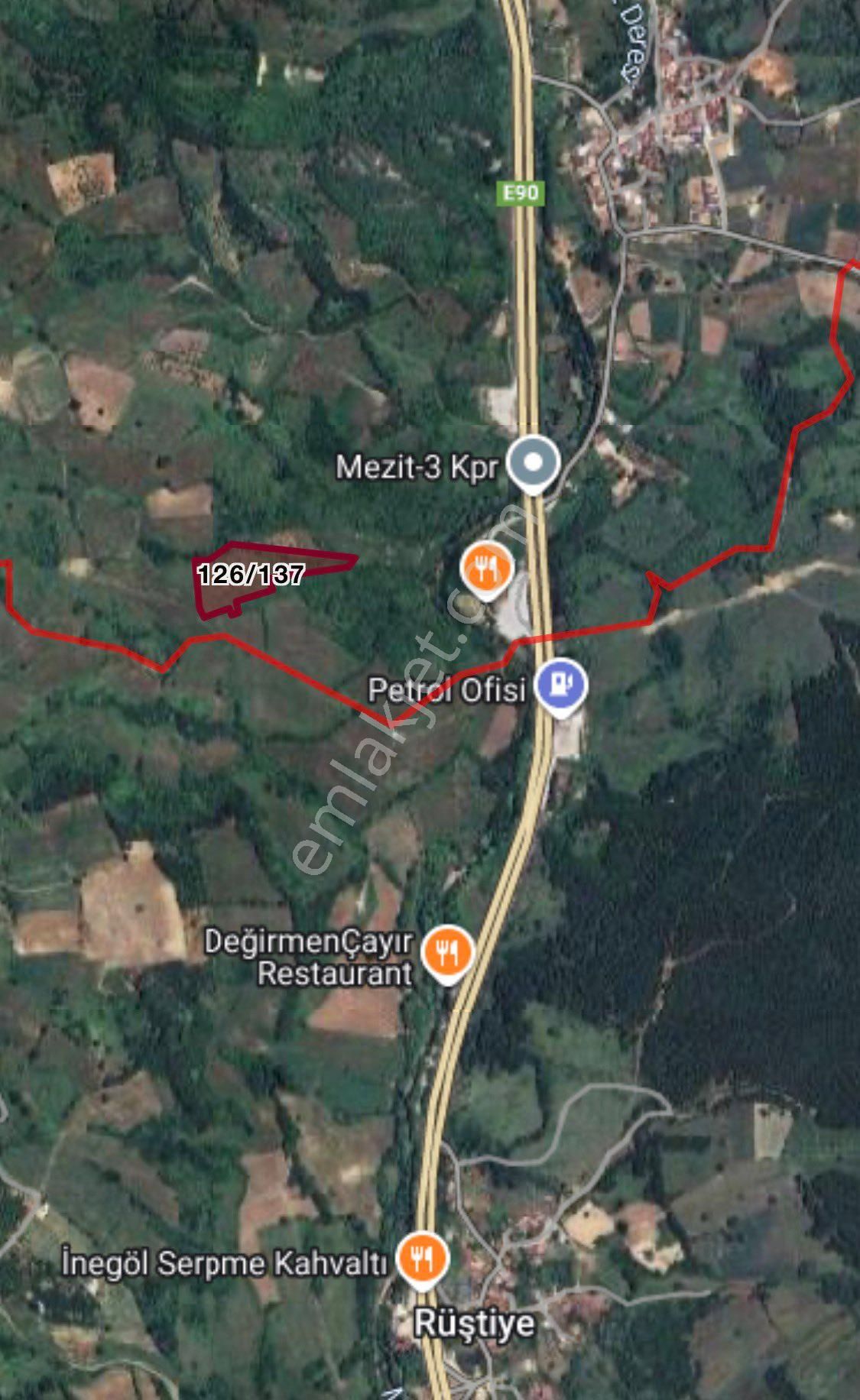 İnegöl Yeniköy'de Yola Yakın Satılık Tarla - Görsel 2