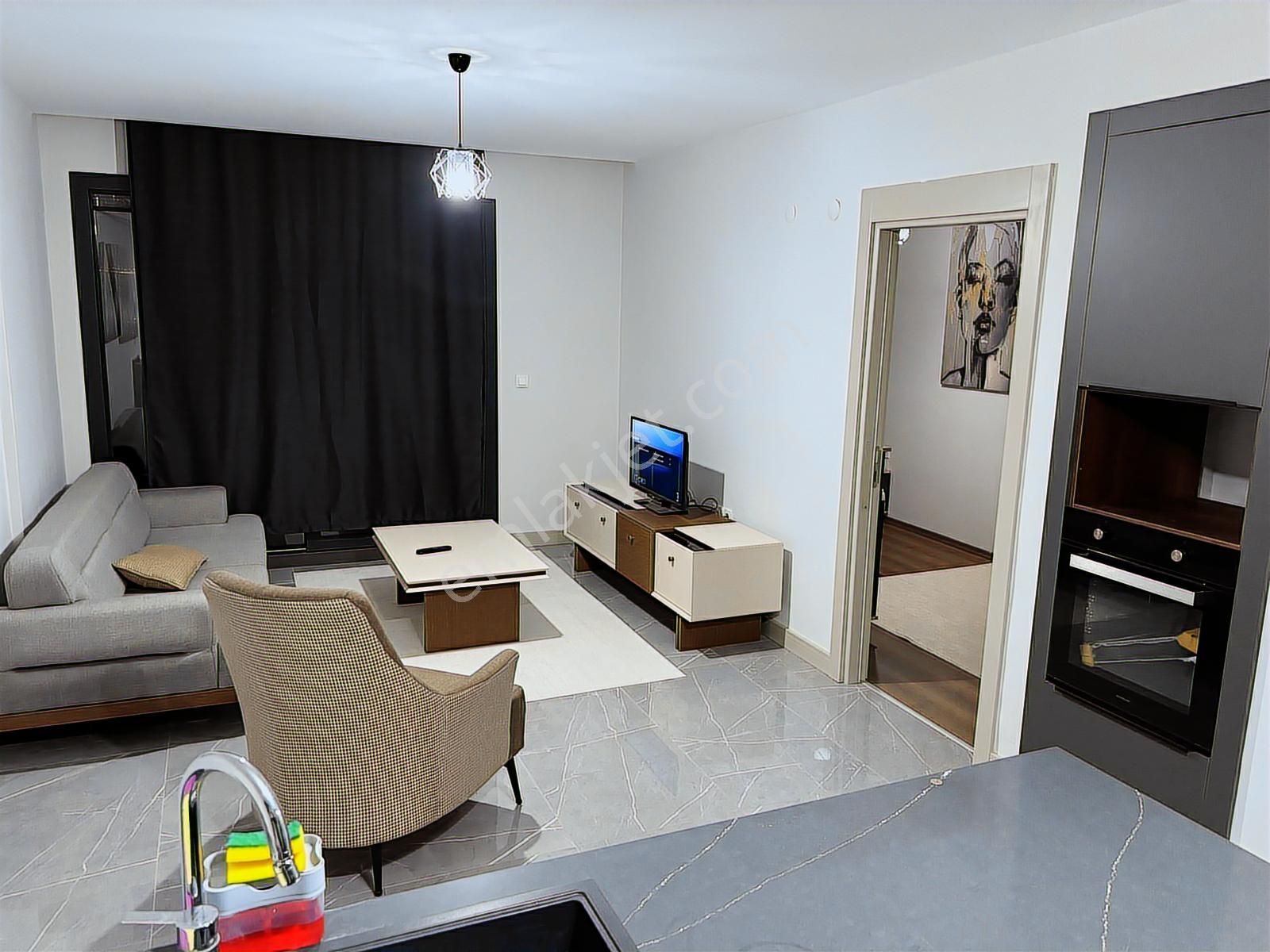 Menemen Devlet Hastanesi Karşısı Ful Sıfır Eşyalı Lüks 1+1 Daire - Görsel 13