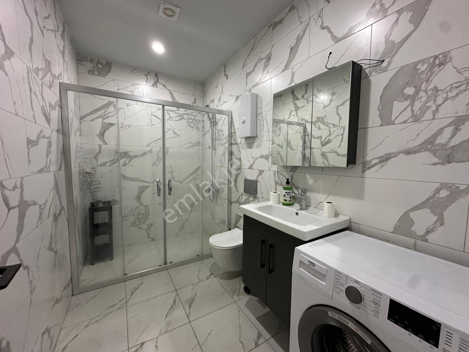 Alanya Oba'da Kiralık Lüks Site İçi 2+1 Eşyalı Manzaralı Daire - Görsel 24