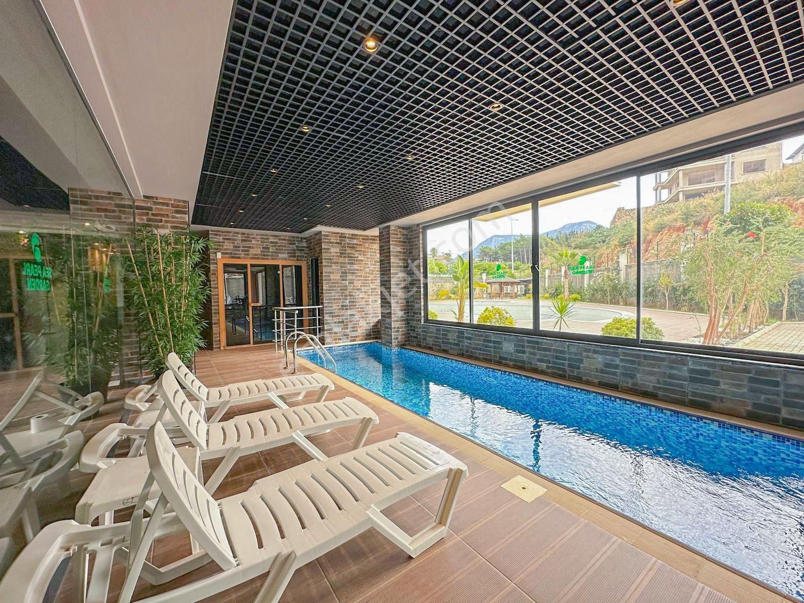 Alanya Oba'da Kiralık Lüks Site İçi 2+1 Eşyalı Manzaralı Daire - Görsel 2
