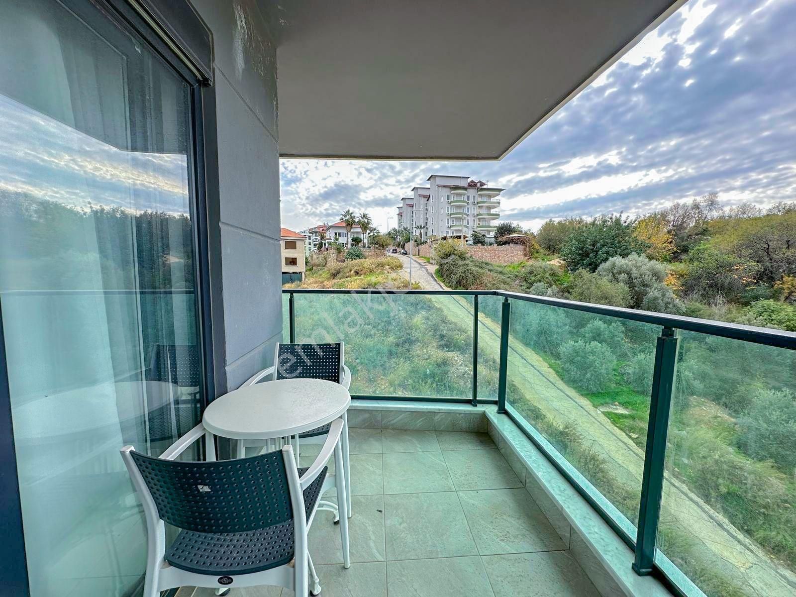 Alanya Oba'da Kiralık Lüks Site İçi 2+1 Eşyalı Manzaralı Daire - Görsel 12