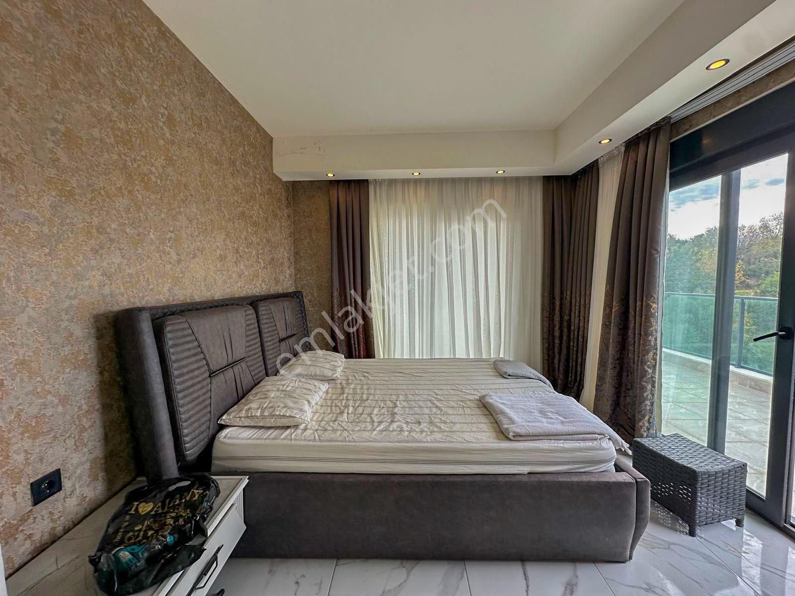 Alanya Oba'da Kiralık Lüks Site İçi 2+1 Eşyalı Manzaralı Daire - Görsel 19