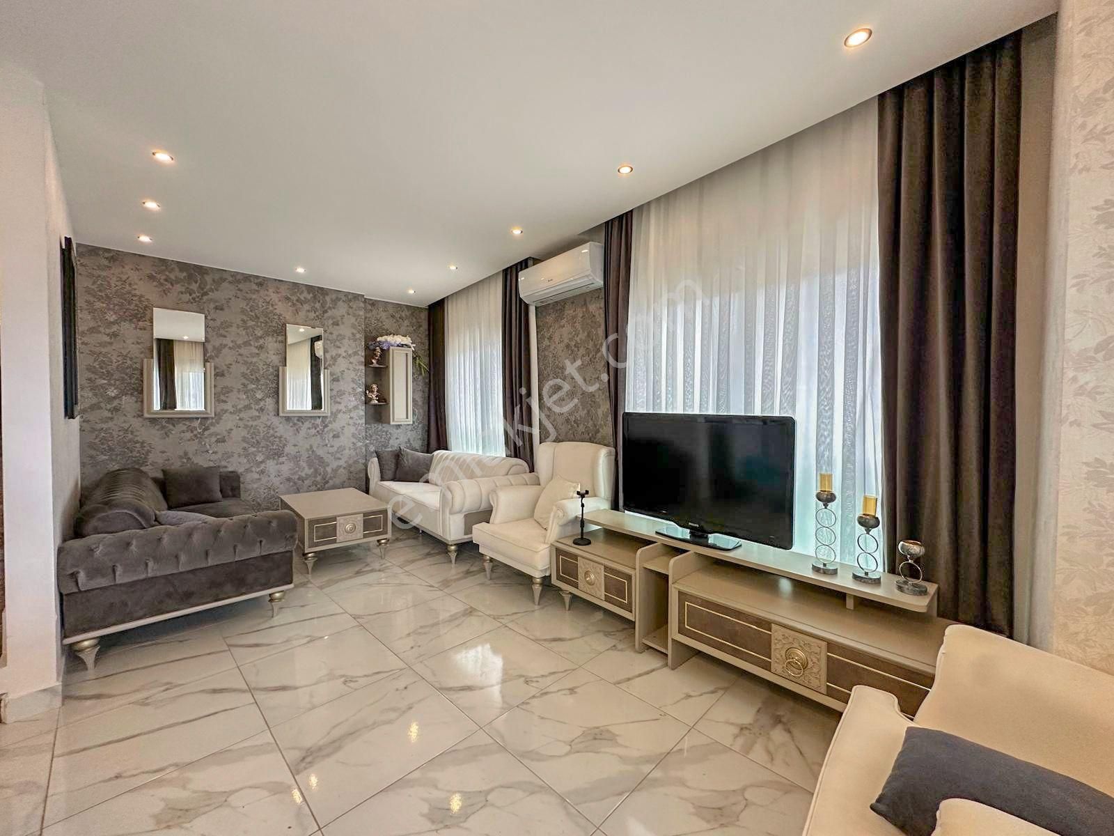 Alanya Oba'da Kiralık Lüks Site İçi 2+1 Eşyalı Manzaralı Daire - Görsel 7