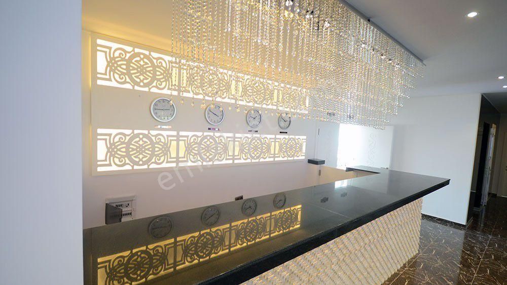 Alanya Cikcillide 3+1 Ayrı Mutfak 165m2 Full Deniz Manzaralı Aktiviteli Site İçerisi Kiralık Daire - Görsel 12