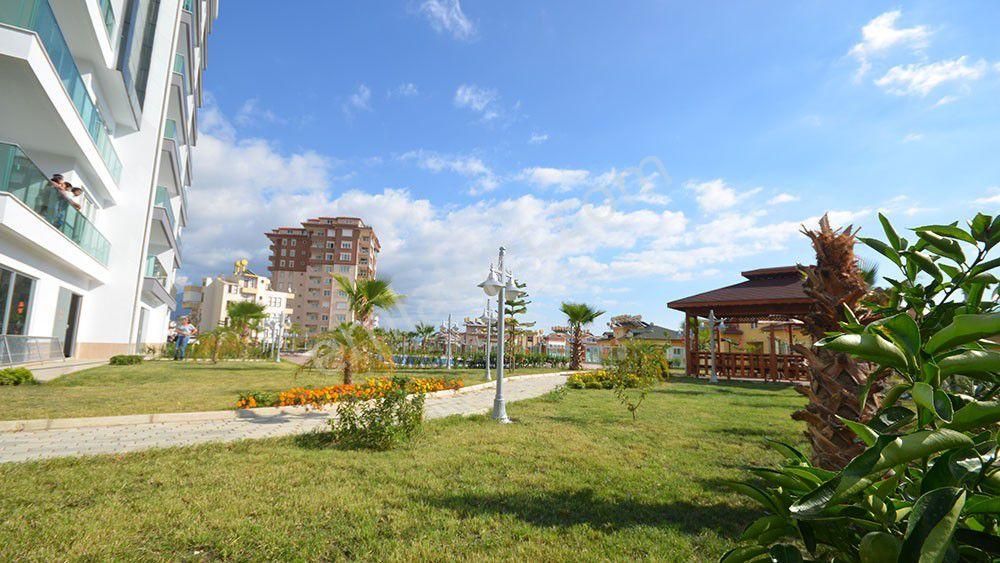 Alanya Cikcillide 3+1 Ayrı Mutfak 165m2 Full Deniz Manzaralı Aktiviteli Site İçerisi Kiralık Daire - Görsel 7