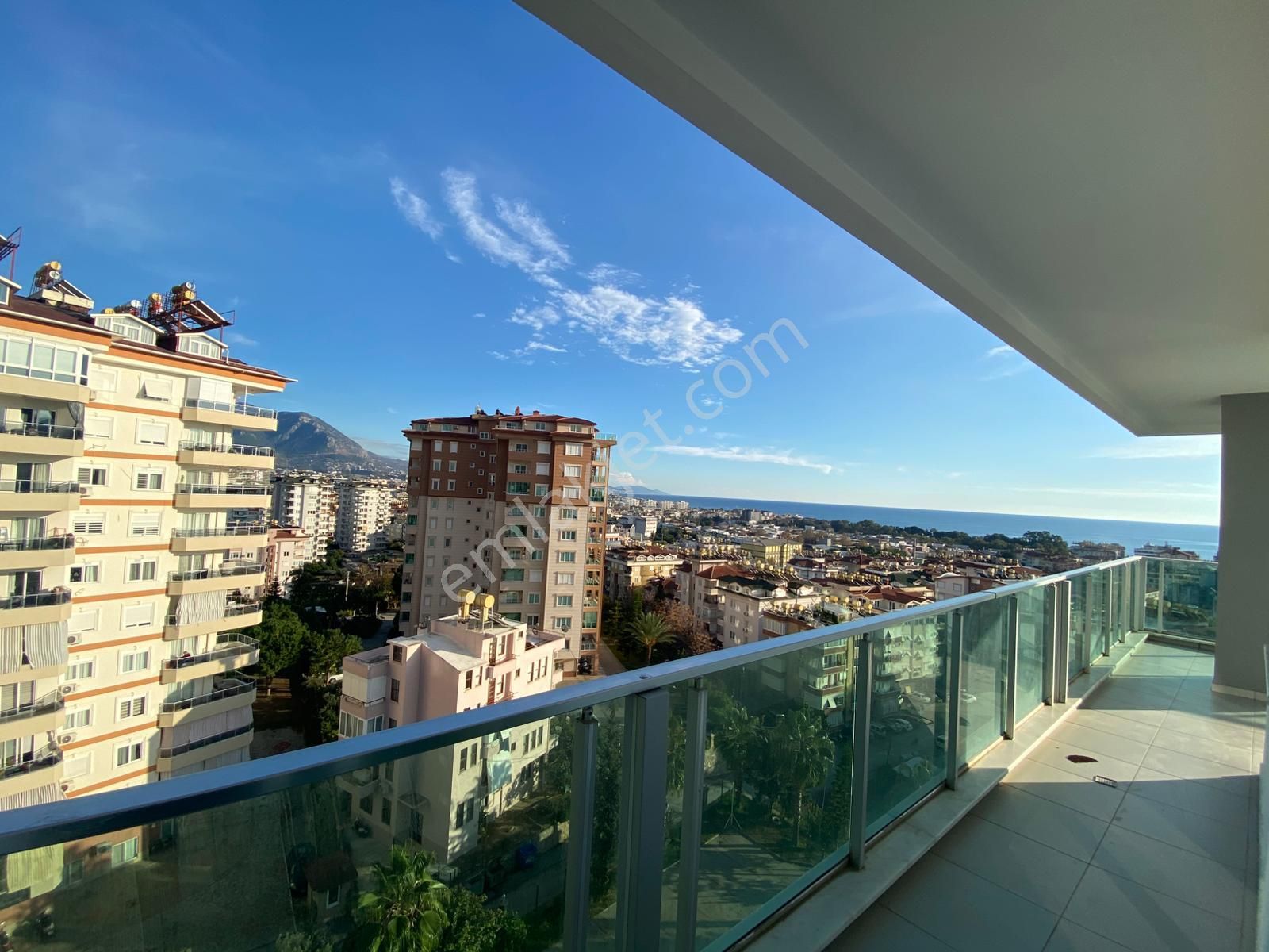 Alanya Cikcillide 3+1 Ayrı Mutfak 165m2 Full Deniz Manzaralı Aktiviteli Site İçerisi Kiralık Daire - Görsel 28