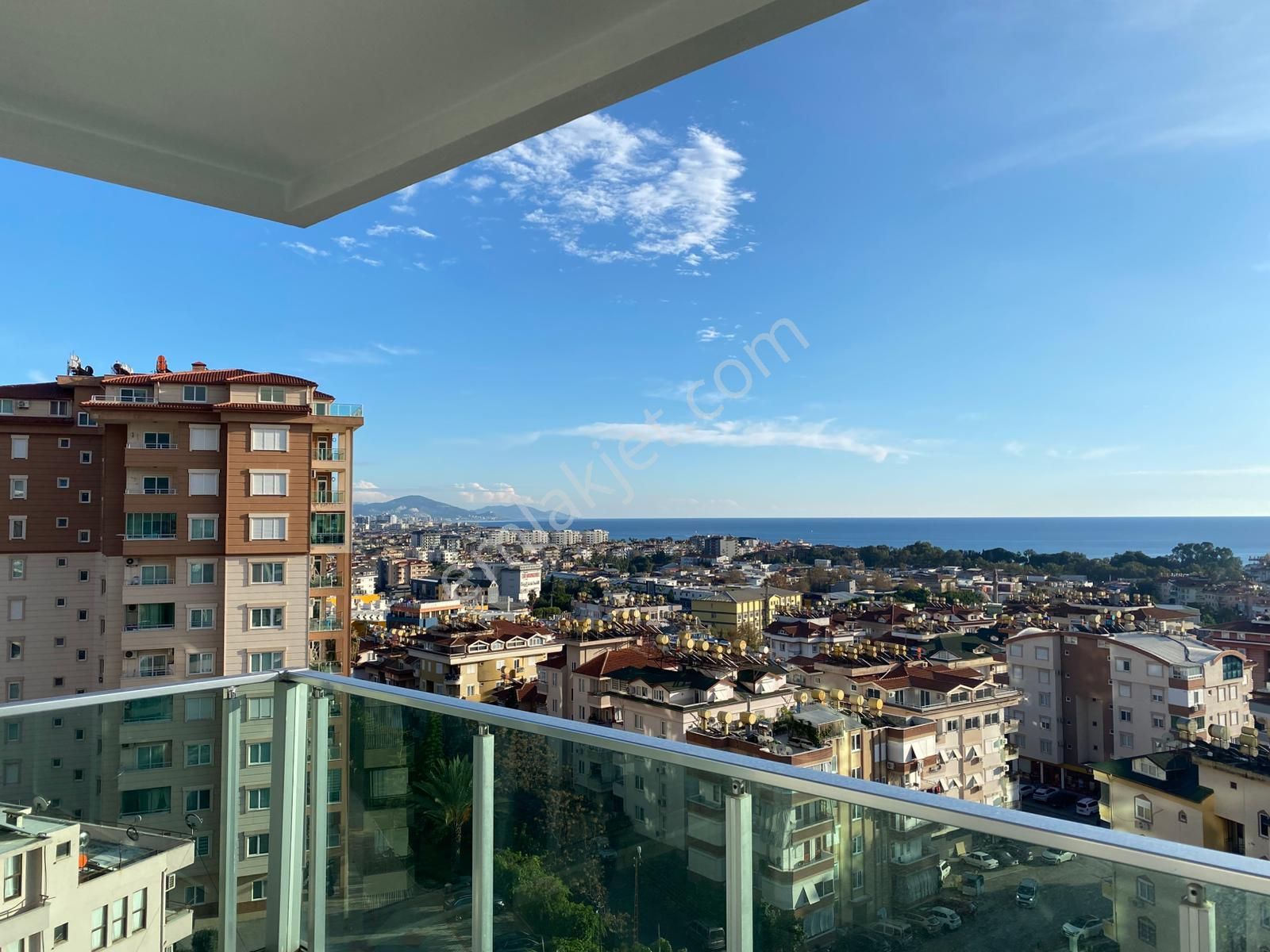 Alanya Cikcillide 3+1 Ayrı Mutfak 165m2 Full Deniz Manzaralı Aktiviteli Site İçerisi Kiralık Daire - Görsel 27