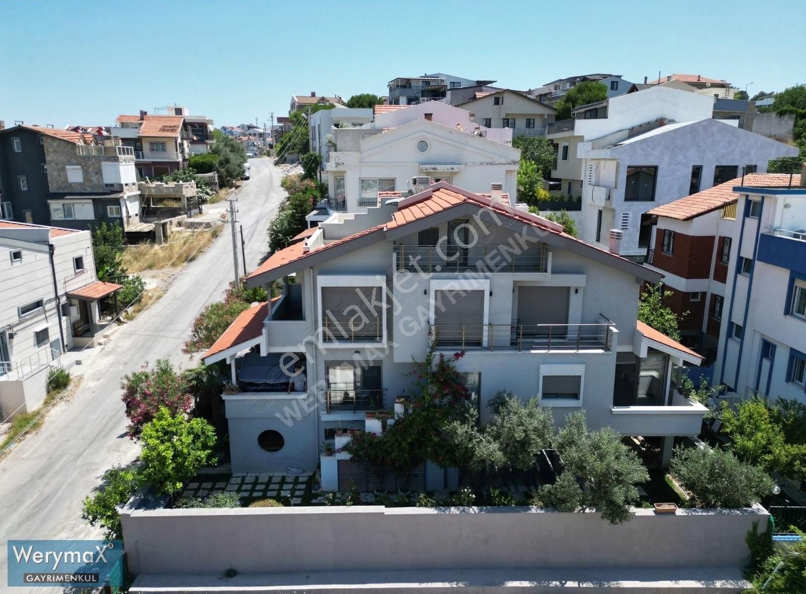 Urla Kalabak Mh Zeminden Full Deniz Manzaralı 6+1 Tam Müstakil Villa - Görsel 32