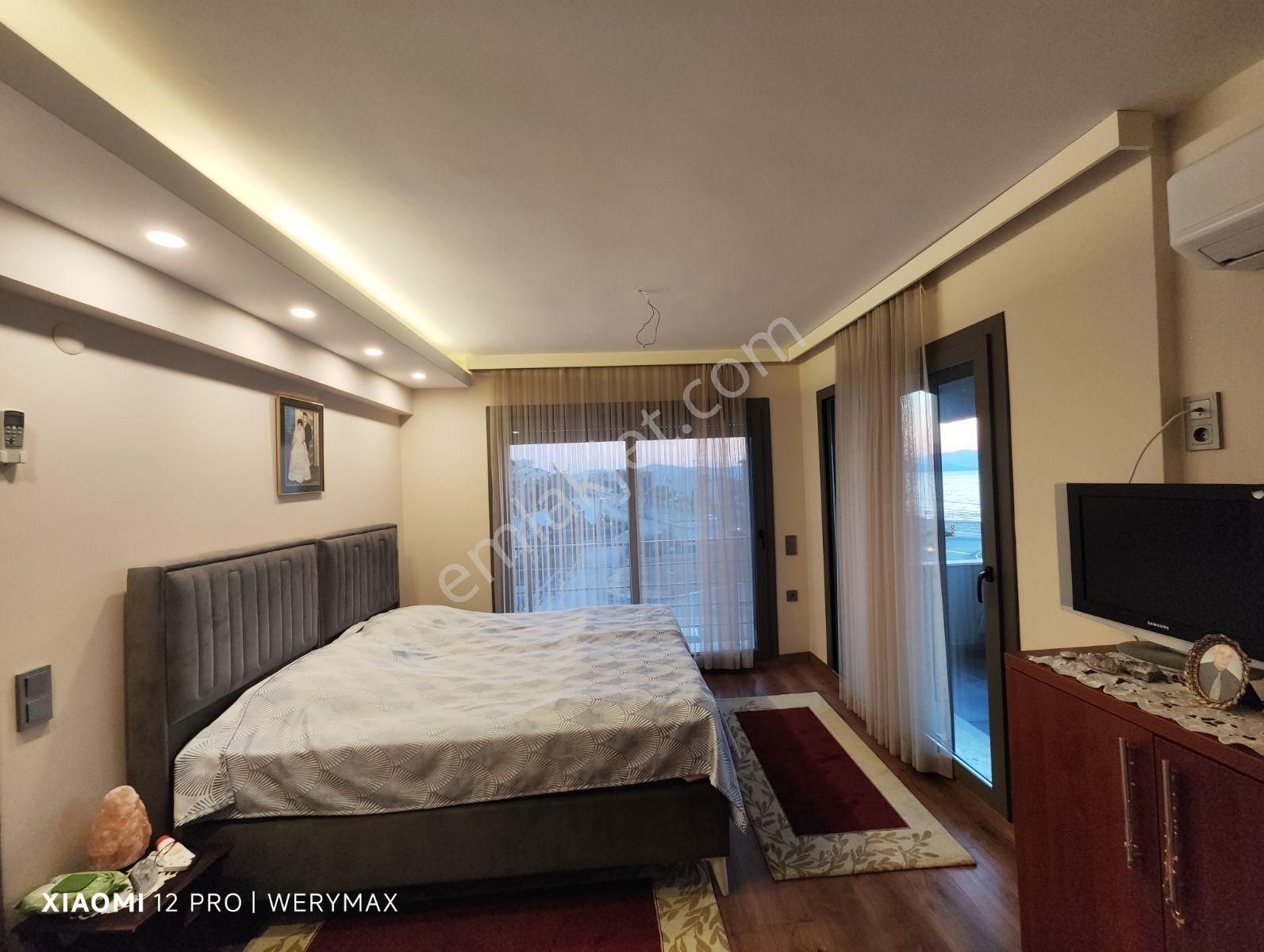 Urla Zeytinalanı Mh Satılık Deniz Manzaralı Müstakil 6+1 Villa - Görsel 31