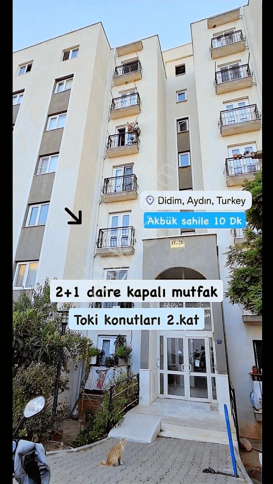 Didim Ak Yeniköy Toki 2+1 Kapalı Mutfak Daire Ara Kat 2.kat - Görsel 5