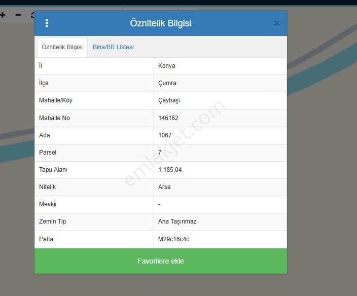 Çumra Çaybaşı'nda Satılık Ticari İmarlı Arsa - Görsel 2